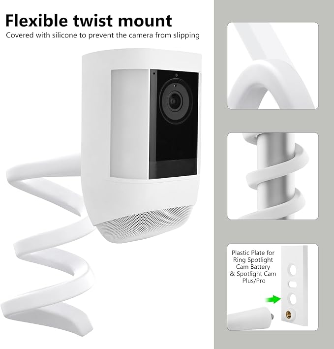 2Pack Flexible Twist Mount for Stick Up Cam Battery/Plug-in 3rd Gen/ - Image 6
