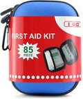 I GO 85 Pieces Hard Shell Mini Compact First Aid Kit, Small Personal Emergency by IGO