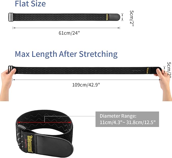 Trilancer Elastic Cinch Straps - Image 3