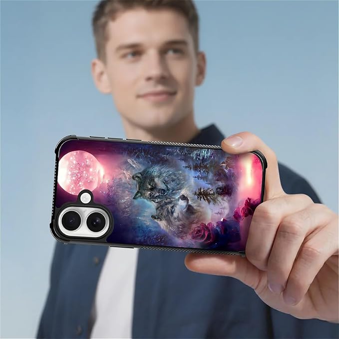 for iPhone 17 Case, for MagSafe Graphic Design for Girl Boy Soft Silicone Hard - Image 7