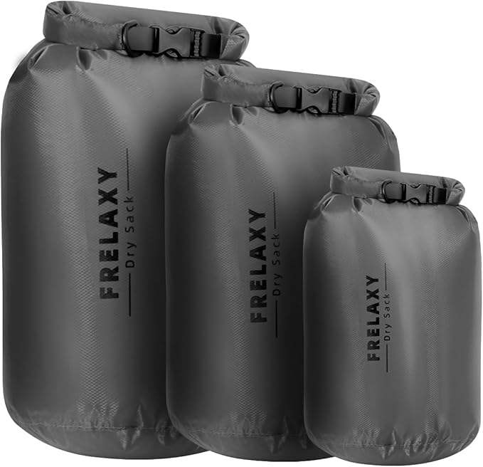 Frelaxy Waterproof Dry Bag 2 Pack/3 Pack, Lightweight Portable Dry Bags by Frelaxy