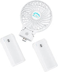HandFan 10400mAh Portable Hand held Fan, 40Hrs Long-Lasted Hand Fan Rechargeable by HandFan