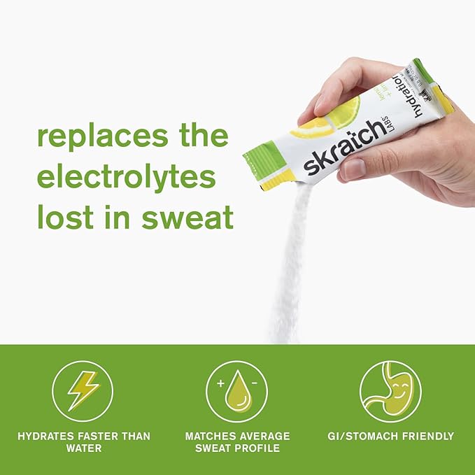 Skratch Labs Hydration Sports Drink Mix Packets – Real‑Fruit Electrolyte Powder - Image 4