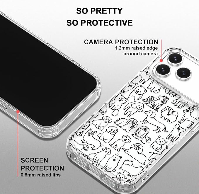 MOSNOVO for iPhone 17 Pro Max Case | Military Grade 6.6ft Drop Tested | Camera - Image 4