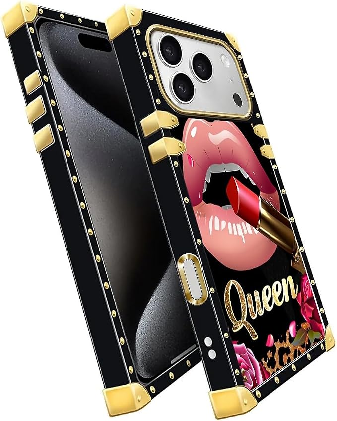 for iPhone 17 Pro Case Luxury Golden Decoration - Image 3