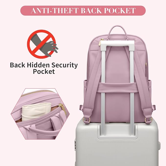GOLF SUPAGS Women Laptop Backpack Casual Daypack - Image 7