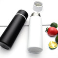 Cute Small Water Bottle, 4.4 Fl. Oz, Mini Slim Flask by Dxobay