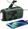 WVL 7400mWh Emergency Weather Radio, Portable Solar Hand Crank Radio AM/FM/NOAA by Unknown