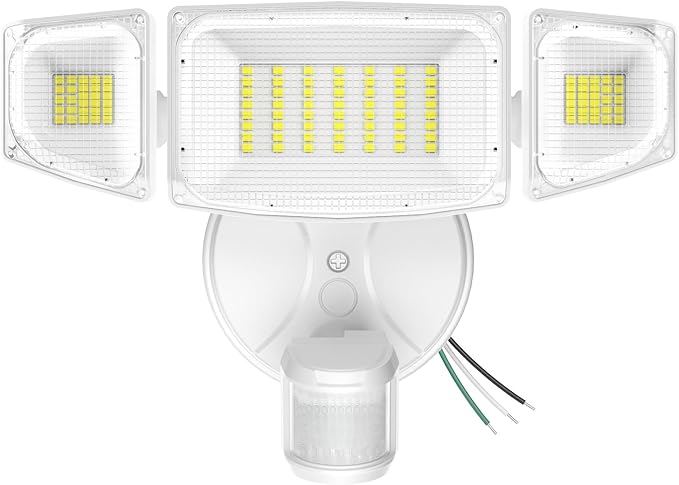 iMaihom 50W Motion Sensor Outdoor Lights, 5000LM Hardwired Motion Sensor Flood by iMaihom
