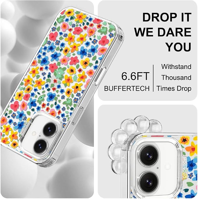 MOSNOVO for iPhone 17 Case | Military Grade 6.6ft Drop Tested | Camera Control - Image 5