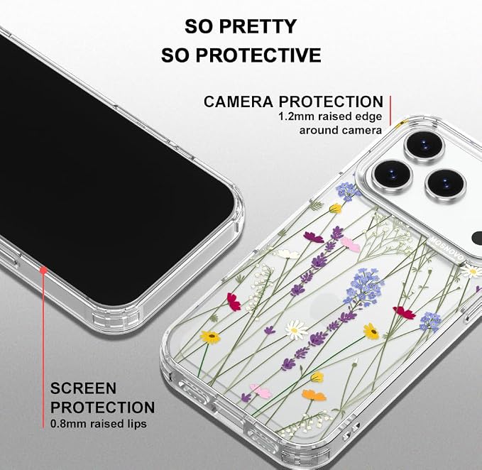 MOSNOVO for iPhone 17 Pro Case | Military Grade 6.6ft Drop Tested | Camera - Image 4