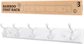 Badiano Wooden Coat Rack, Wall-Mounted Organizer by BADIANO