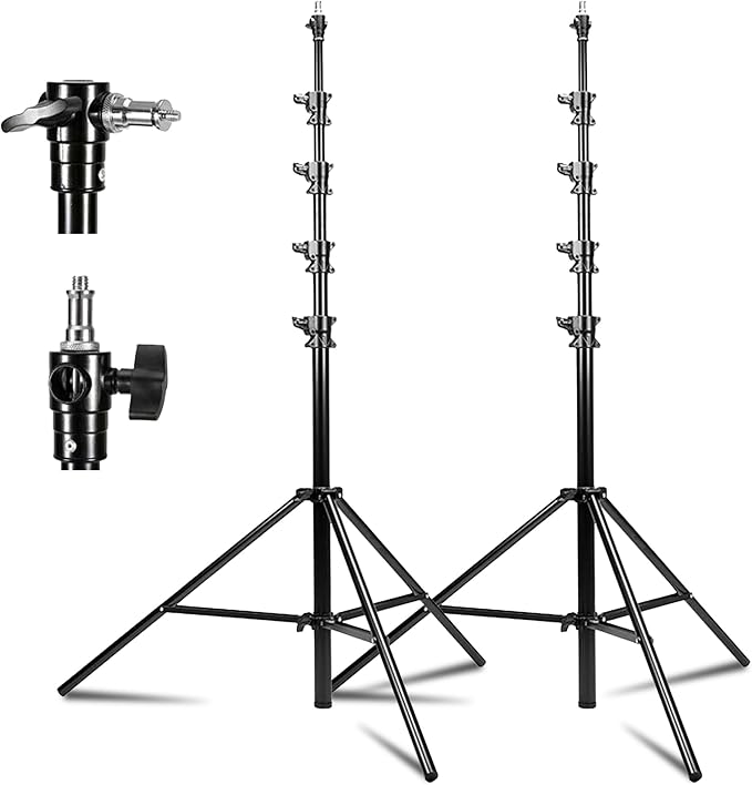 Kate 2 Pack Heavy Duty Light Stand Tripod by KateBackdropforPhotography