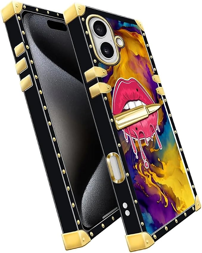 for iPhone 17 Case Luxury Golden Decoration - Image 3