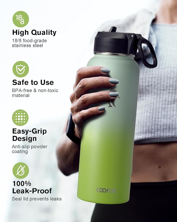 Water Bottle 40 oz Insulated - Image 3