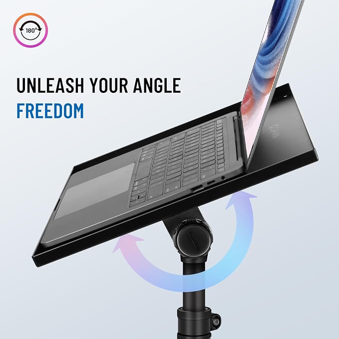 CAHAYA Projector Tripod Stand Adjustable: Height 29 to 65in Projector - Image 3