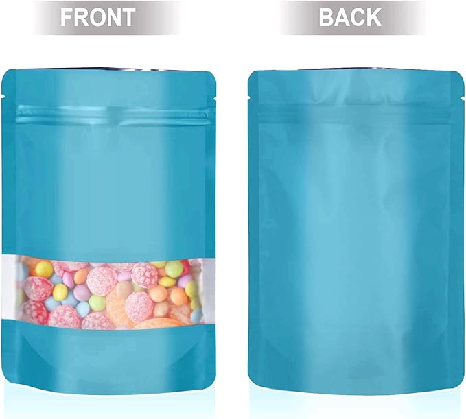 5.5"x7.8" 120pcs Mylar Bags for Food Storage, Smell Proof Bag - Image 4
