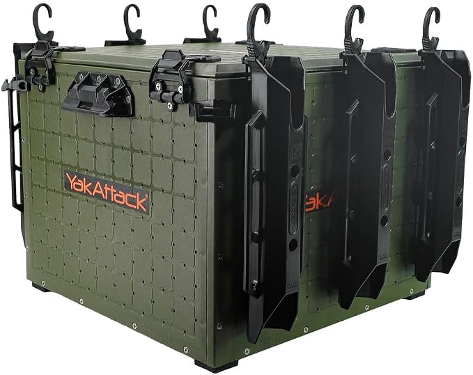 YakAttack BlackPak Pro Kayak Fishing Crate by YakAttack