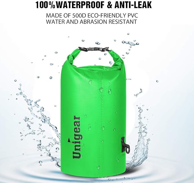 Unigear Dry Bag Waterproof, 2L/5L/10L/20L/30L/40L Floating and Lightweight Bags - Image 5