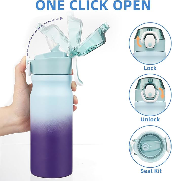 BJPKPK 18oz Insulated Water Bottle - Image 3