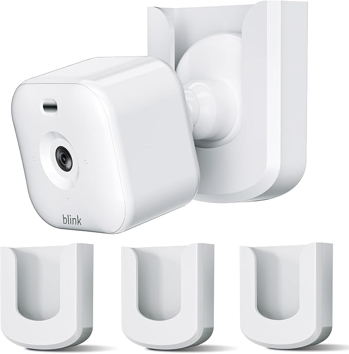 No Drill No Screw Blink Mini Camera Mount, Strong Adhesive Camera Wall Mount by Hibezos