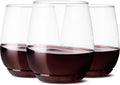 TOSSWARE POP 14oz Vino SET OF 252, Recyclable, Unbreakable & Crystal Clear by TOSSWARE