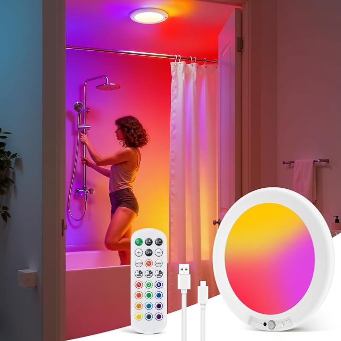 wowatt Rechargeable Shower Light by wowatt