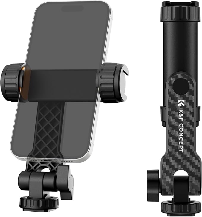 K&F CONCEPT Phone Tripod Mount, Universal Smartphone Adapter by KFCONCEPT