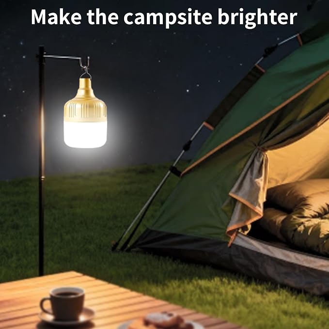 2 Pack Rechargeable LED Camping Lantern, 4000mAh IPX4 Waterproof Tent Light - Image 9