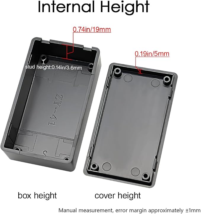 LeMotech Project Box 10 Pieces ABS Plastic Electrical Project Case Small - Image 4