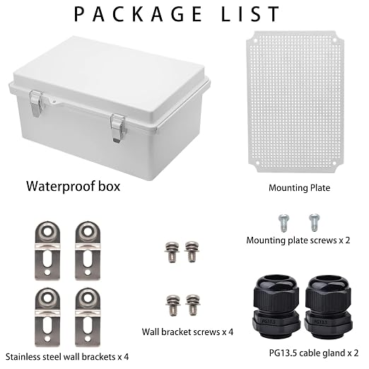 Waterproof Electrical Box Junction Box Weatherproof IP67 ABS Plastic Enclosure - Image 4