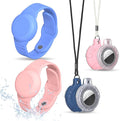 for Air Tag Bracelet & Airtag Necklace, Silicone Wristband Air tag Holder Kids by Unknown