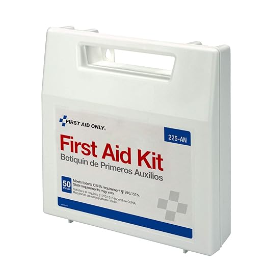 First Aid Only 225-AN 50-Person OSHA-Compliant First Aid Kit, Emergency First - Image 7