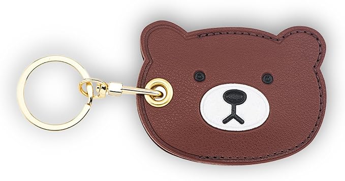 Leather Keychain Case Holder Compatible by XSUIOY