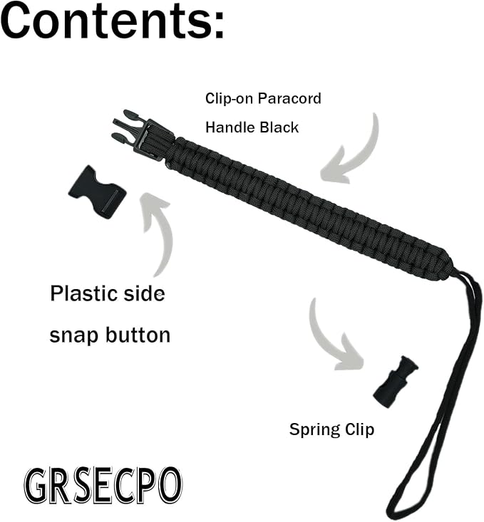 Water Bottle Handle Strap Paracord Handle Strap Cord - Image 2