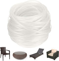 M METERXITY 1-Pack Wicker Repair Kit, 5mm x 66ft/20m Plastic Flat Rattan by MMETERXITY