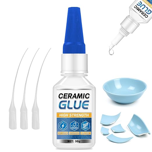 Ceramic Glue Repair Kit, 30g Ceramic Glue by Vigorder