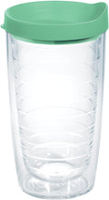 Tervis Clear & Colorful Lidded Made in USA Double Walled Insulated Tumbler by TervisTumblerCompany