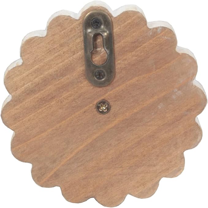 dwellington Distress Wood Flower Coat Hooks - Image 4