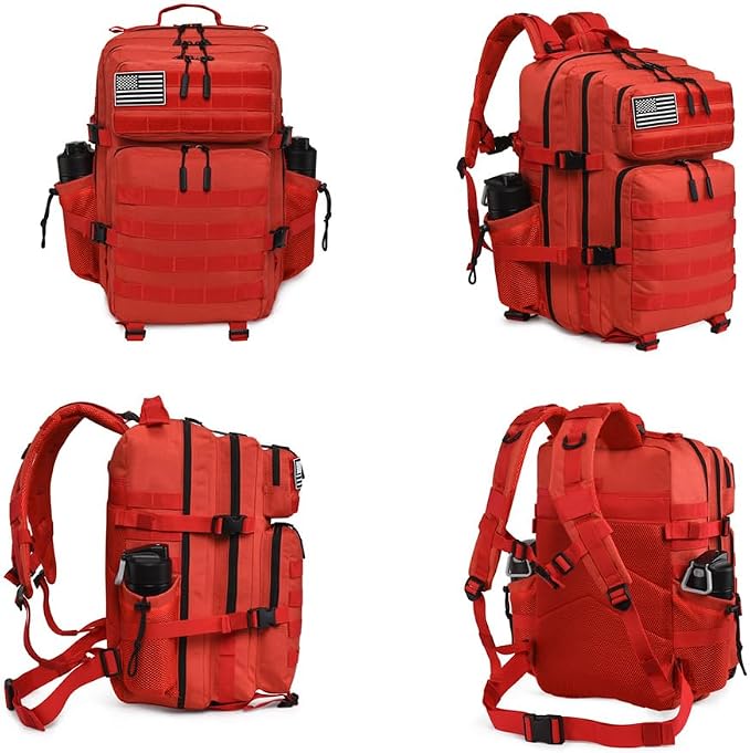 45L Tactical Backpack for Men Women, Military Assault Pack - Image 4