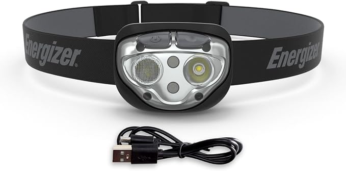 Energizer PRO-400 Headlamp Rechargeable, IPX4 Water Resistant Rechargeable by Energizer
