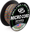 Paracord Planet Micro Paracord – Thin Braided Cord by ParacordPlanet