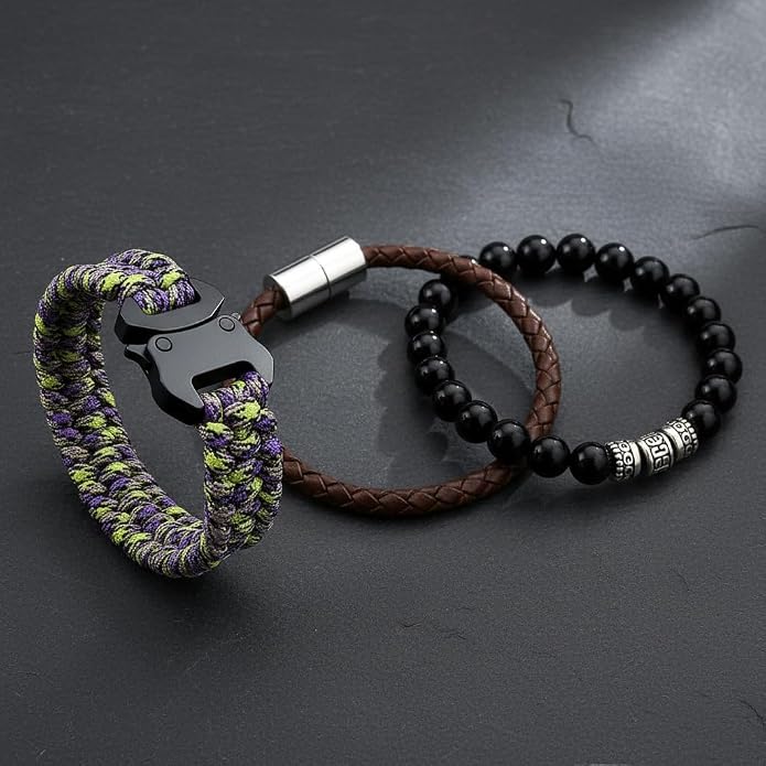 Parachute Cord Bracelets Trilobite Weaved Paracord Bracelet - Image 4