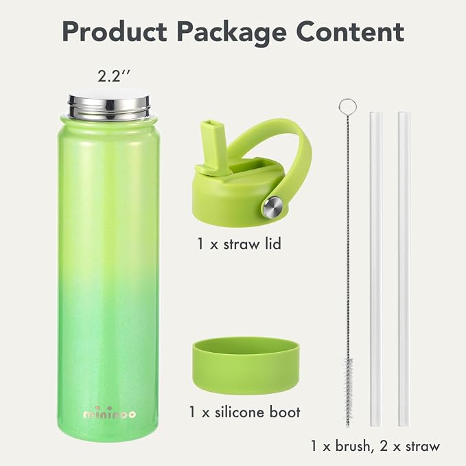 Insulated Stainless Steel Water Bottle - Image 4