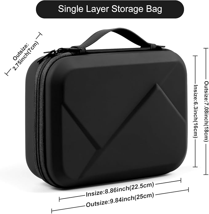 EVA Electronic Accessories Storage Case Large Shockproof Waterproof Storage Bag - Image 6