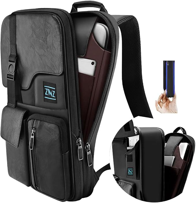 ZINZ Laptop Backpack 15 15.6 16 Inch, Expandable Computer Rucksack by ZINZ