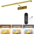 EZVALO Picture Light for Wall, 4800mAh Rechargeable Wireless Remote, 13in by EZVALO