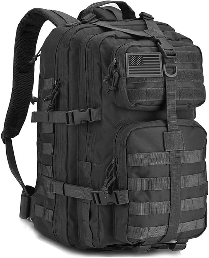 REEBOW GEAR Tactical Backpack for Men Army Molle Military Style Assault Pack by REEBOWGEAR