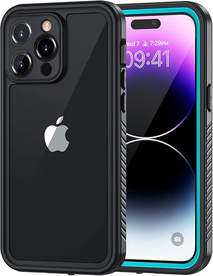 Lanhiem for iPhone 14 Pro Case, IP68 Waterproof Dustproof Shockproof 14 Pro Case by LanhiemHome