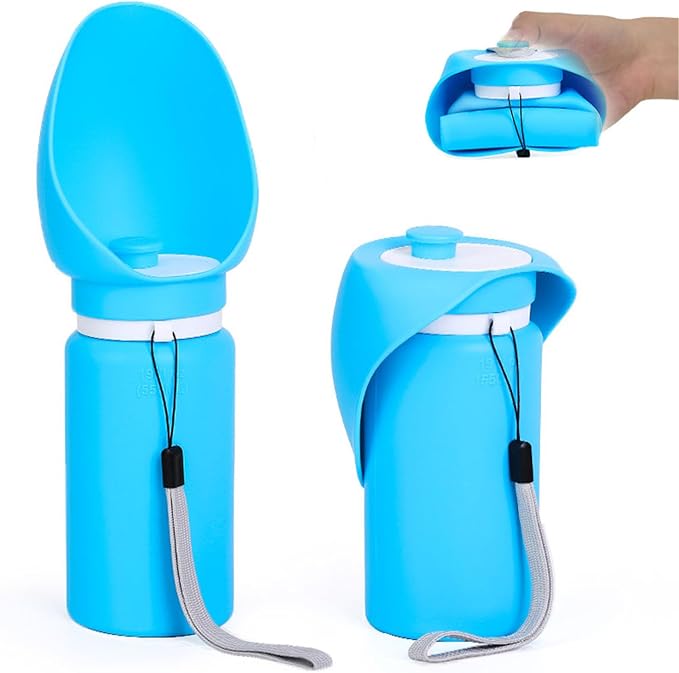 Portable Collapsible Dog Water Bottle - 550ml by Unknown
